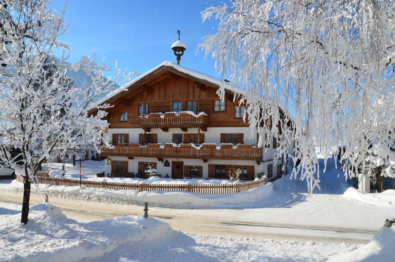 Kleintödlinggut Villa Leogang Buitenkant foto